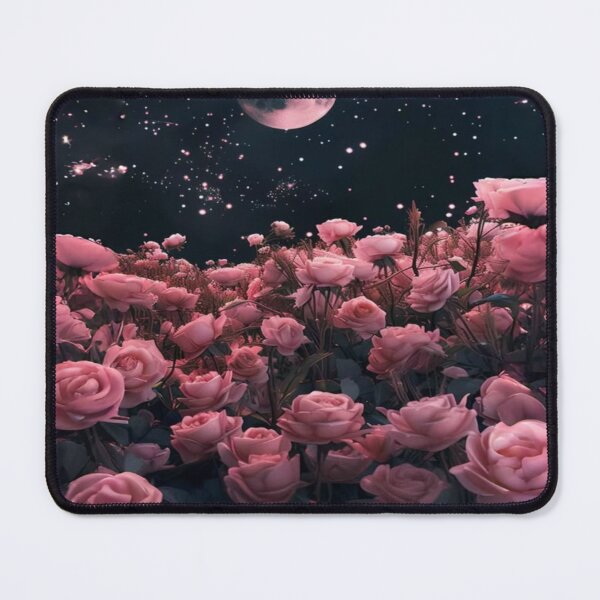 Item preview, Beautiful celestial moonlight roses bloom designed and sold by NivyasArtistry.