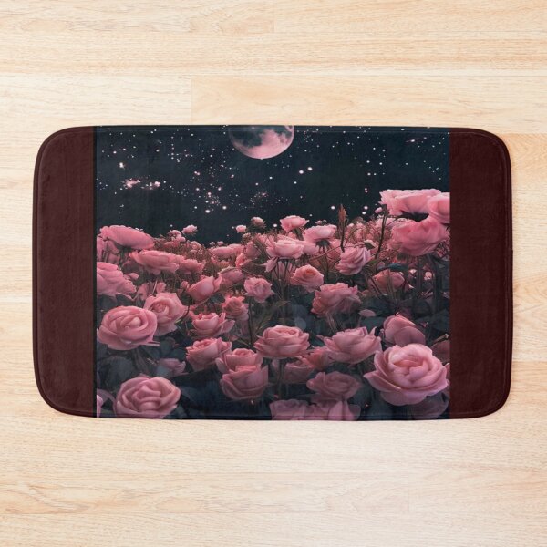 Item preview, Beautiful celestial moonlight roses bloom designed and sold by NivyasArtistry.
