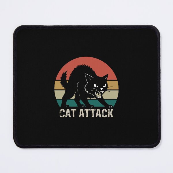 Item preview, cat attack designed and sold by perkinskristie.