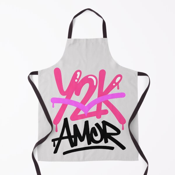 Item preview, Y2K Amor Graffiti Streetwear Pink Retro Aesthetic Art designed and sold by SplashTastic.