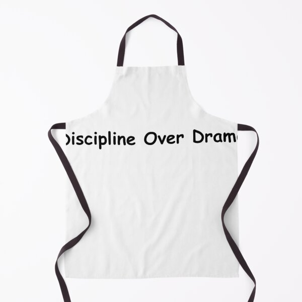 Item preview, Discipline Over Drama – Minimal Motivational Quote Design designed and sold by RICHKIDSSTUDIO.