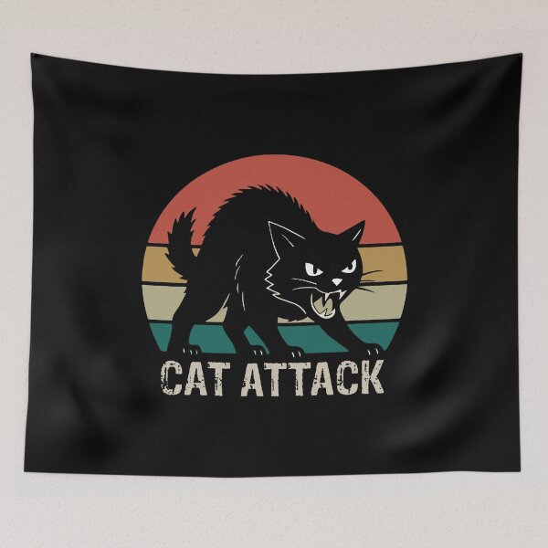 Item preview, cat attack designed and sold by mikehicks.