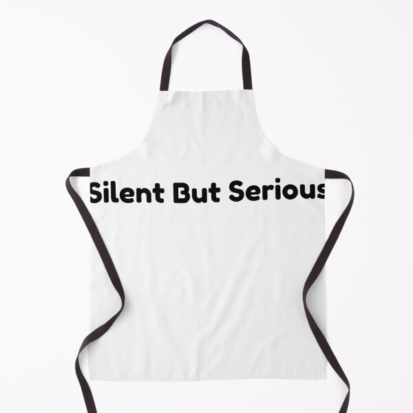 Item preview, Silent But Serious – Minimalist Motivational Quote Design designed and sold by RICHKIDSSTUDIO.