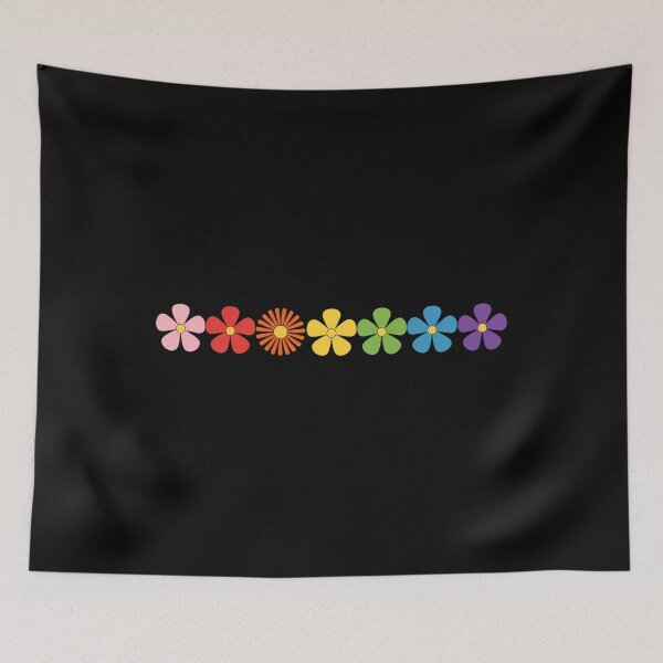 Item preview, LGBTQ Boho Flowers, Floral LGBTQIA+ Pride Month March designed and sold by EllenJast.