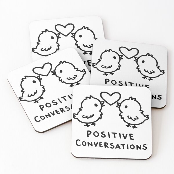 Item preview, Positive conversations birds designed and sold by ArtSE46.