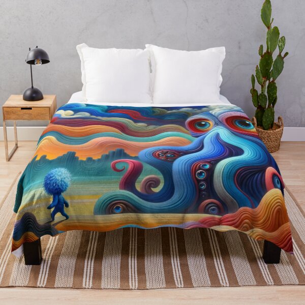 Item preview, Blue traveler and his friend designed and sold by Undersea Ai Art.