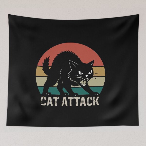 Item preview, cat attack designed and sold by angelanordan.