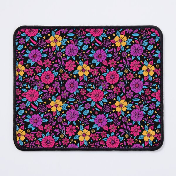 Item preview, Seamless noir comic style of flowers designed and sold by CCCoolClothing.