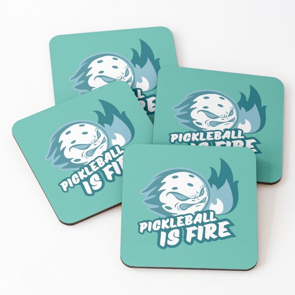 Item preview, Pickleball Is Fire – Funny Pickleball Player Quote Sports Design designed and sold by MUKUND FASHION DESIGN.