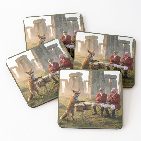 Item preview, Another Cunning Red Fox at Stonehenge  designed and sold by Tridentulus.