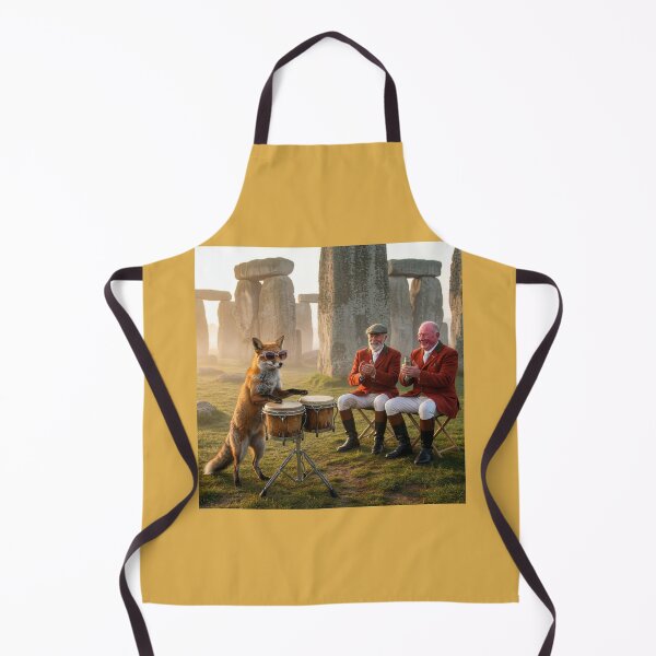 Item preview, Another Cunning Red Fox at Stonehenge designed and sold by Tridentulus.