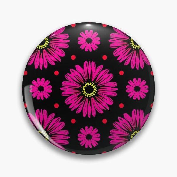 Item preview, Seamless noir comic style of flowers designed and sold by CCCoolClothing.