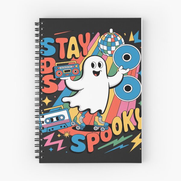 Item preview, Halloween Spooky Season Groovy Halloween Ghost Roller Skate designed and sold by trinfhri.