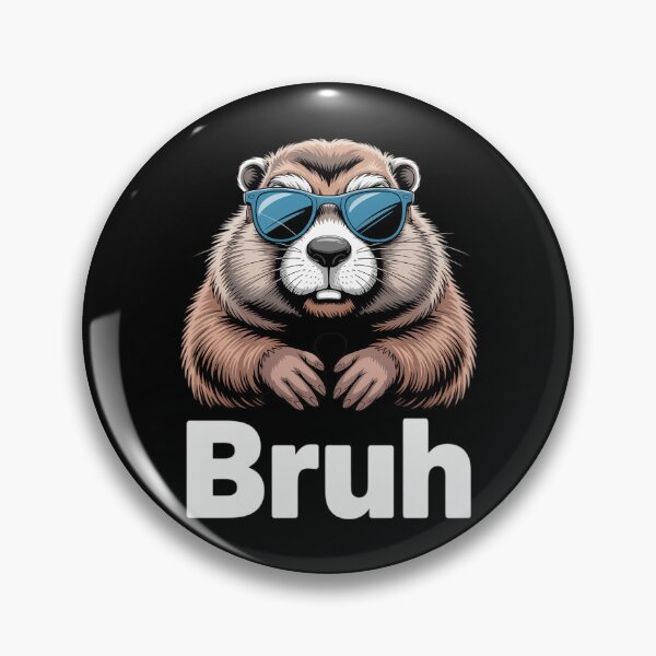 Item preview, Bruh The Groundhog Woodchuck Ground-Hog Day designed and sold by FaithAbbott.