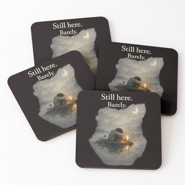 Item preview, Still Here, Barely — Quiet Endurance designed and sold by Tadeusz1.