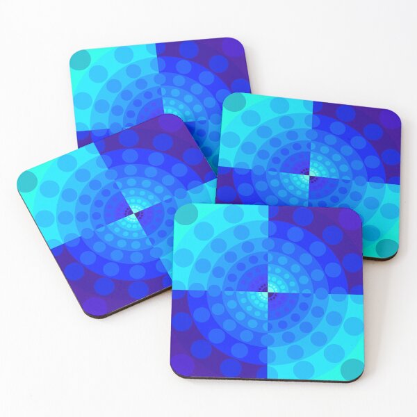 Item preview, Asymmetric Design, Blue, Turquoise, Geometric Abstraction, Abstract Art designed and sold by DDJust4U.