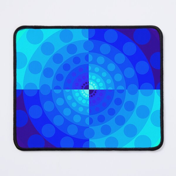 Item preview, Asymmetric Design, Blue, Turquoise, Geometric Abstraction, Abstract Art designed and sold by DDJust4U.