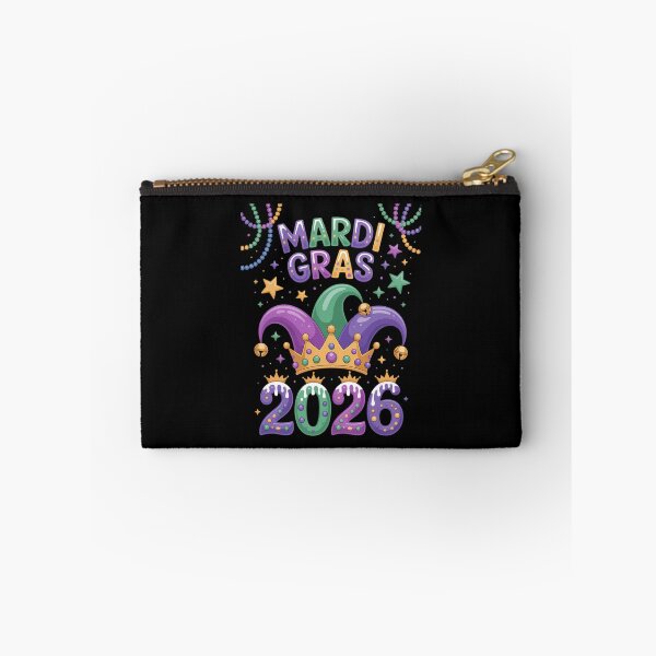 Item preview, Happy Mardi Gras Carnival Mardi Gras 2026 Jester designed and sold by EllenJast.