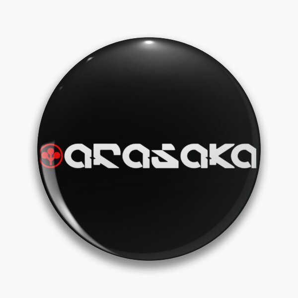 Item preview, Arasaka Logo With Text Arasaka Corporation Logo Cyberpunk designed and sold by DOFREITAG.