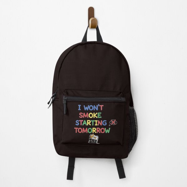Item preview, I Won’t Smoke Starting Tomorrow – Funny Anti-Smoking Design designed and sold by zbigniewcz.