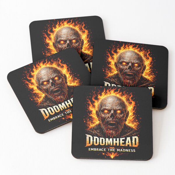 Item preview, Doomhead t-shirt designed and sold by natzeroART.
