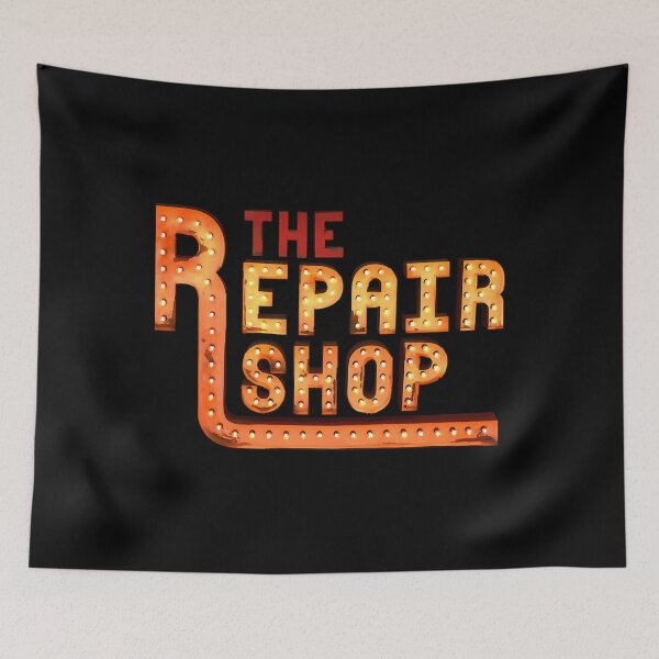 Item preview, The Repairs Shop Logo designed and sold by DOFREITAG.