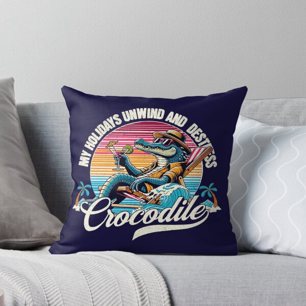Item preview, Crocodile Holidays Unwind and Destress designed and sold by santoshputhran.