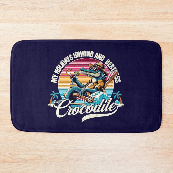 Item preview, Crocodile Holidays Unwind and Destress designed and sold by santoshputhran.