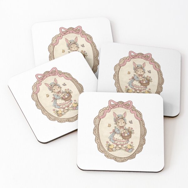 Item preview, Floral Coquette Easter Bunny designed and sold by Sophietnagle.