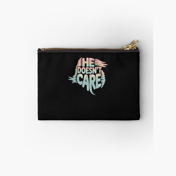 Item preview, He Doesn’t Care – Bold Political Statement designed and sold by trinfhri.