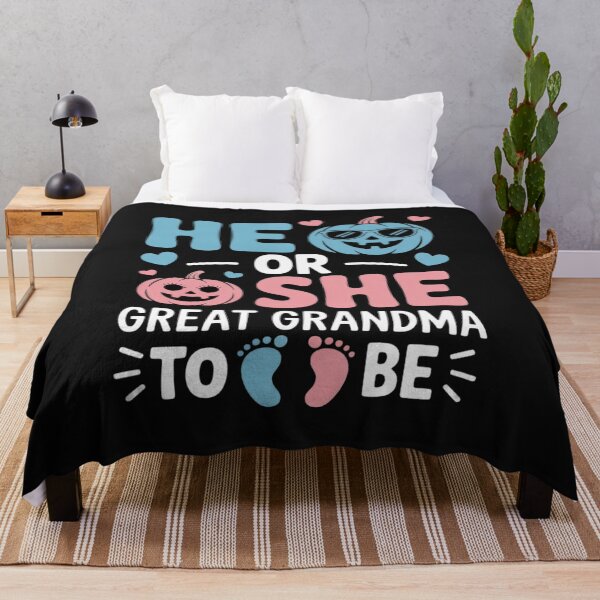 Item preview, He or She Great Grandma to Be Baby Gender Reveal Halloween designed and sold by trinfhri.