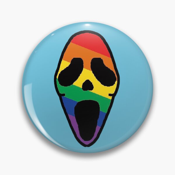Item preview, Rainbow Horror Mask designed and sold by Toad-Draws.