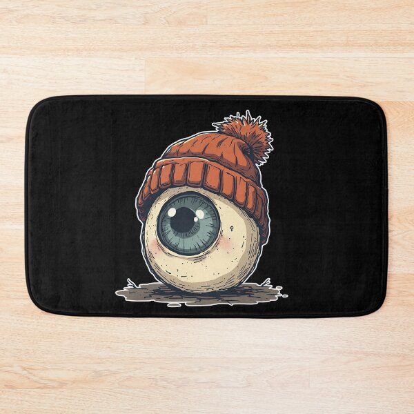 Item preview, Cool Eye Wearing Beanie Hat – Surreal Minimal Aesthetic Illustration designed and sold by cr6zym1nd.