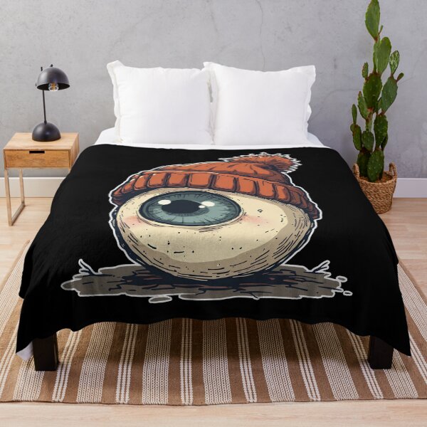 Item preview, Cool Eye Wearing Beanie Hat – Surreal Minimal Aesthetic Illustration designed and sold by cr6zym1nd.