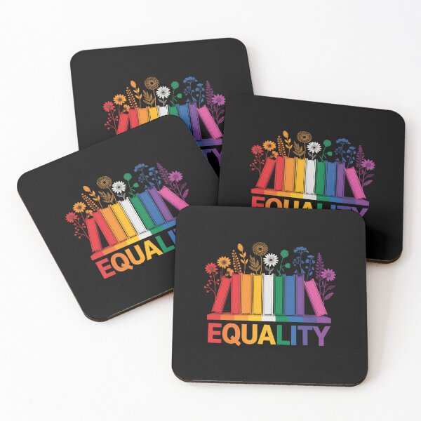 Item preview, Equality Flower Books Equal Rights Social Justice Feminist designed and sold by FaithAbbott.