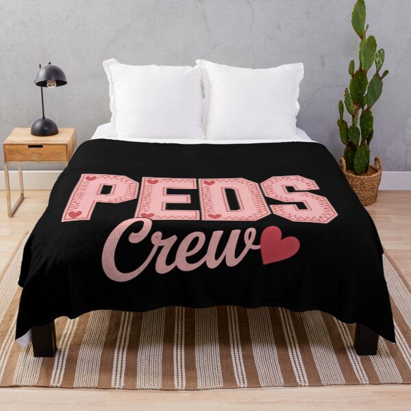 Item preview, PEDS Crew Nurse Valentine's Day Heart Pediatrics Nursing designed and sold by EllenJast.