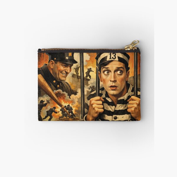 Item preview, Buster Keaton Convict 13 Vintage Movie Poster Design designed and sold by Mauswohn.