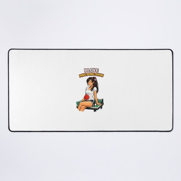 Item preview, I Love Ping Pong Show – Stylish Thai Girl with Paddle | Table Tennis Art designed and sold by Lajon97.