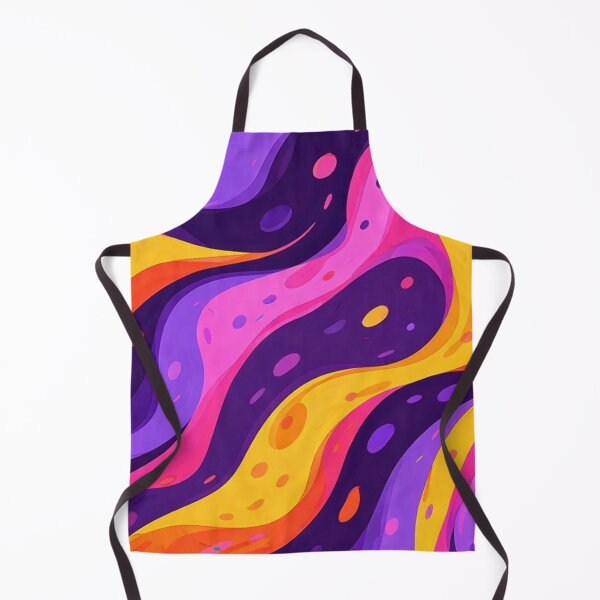 Item preview, Vibrant Abstract Liquid Pattern – Colorful Fluid Shapes Modern Art designed and sold by ARTHEMID.