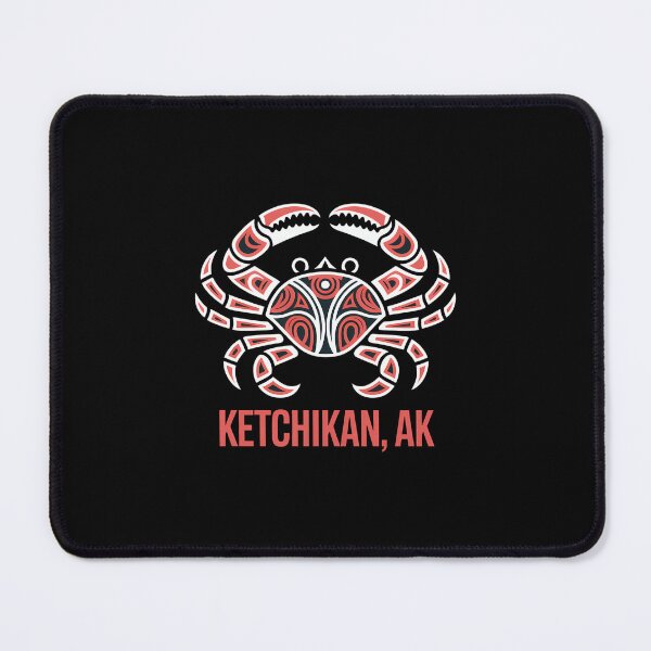 Item preview, Ketchikan Alaska Dungeness Crab Fisherman Native American designed and sold by EllenJast.