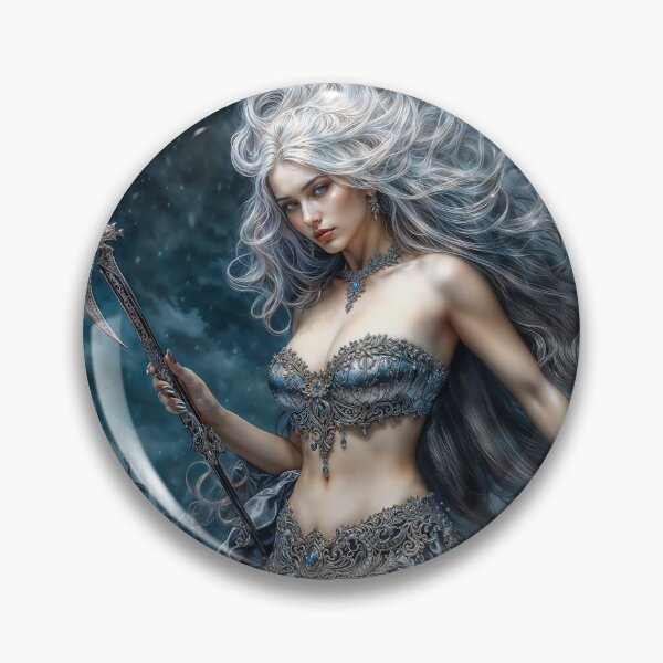Item preview, Morana Goddess  of Winter, death, and darkness. designed and sold by AliceWhiteDF.