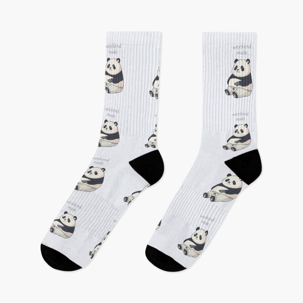 Item preview, Weekend Mode Panda Cute Relaxing Aesthetic Illustration designed and sold by Moon's Arts.
