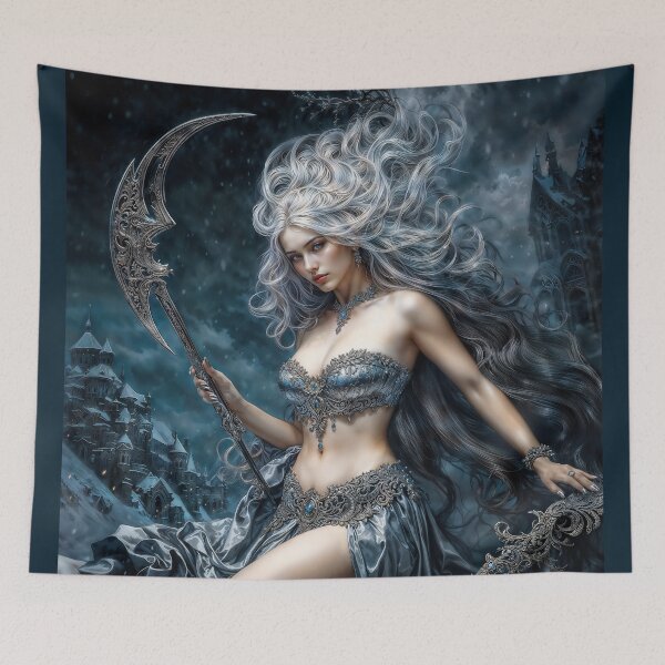 Item preview, Morana Goddess  of Winter, death, and darkness. designed and sold by AliceWhiteDF.