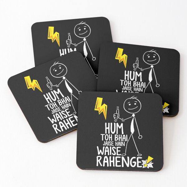 Item preview,  Funny Sarcastic HINDI Typography – Quirky Desi Quote Design VER23 designed and sold by mndesignworx.