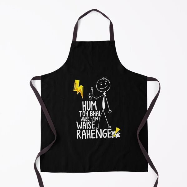 Item preview, Funny Sarcastic HINDI Typography – Quirky Desi Quote Design VER23 designed and sold by mndesignworx.