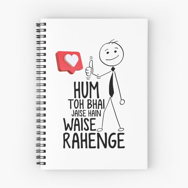 Item preview,  Funny Sarcastic HINDI Typography – Quirky Desi Quote Design VER23 designed and sold by mndesignworx.