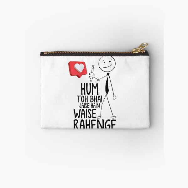 Item preview,  Funny Sarcastic HINDI Typography – Quirky Desi Quote Design VER23 designed and sold by mndesignworx.