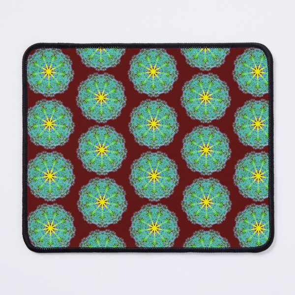Item preview, Yellow, Green and Blue Fractal designed and sold by Mimi's Crafts.