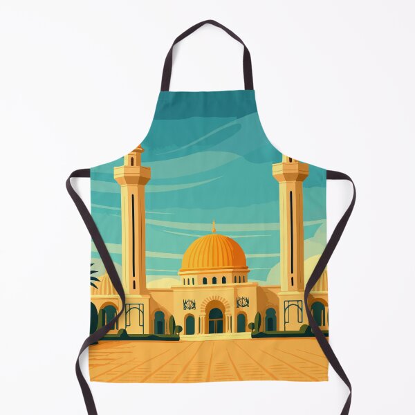 Item preview, Tunisian Mosque at Sunset – Desert Oasis Architecture designed and sold by darekkocurek.
