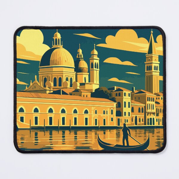 Item preview, Italy - Venetian Gondola at Dusk - City of Canals designed and sold by darekkocurek.